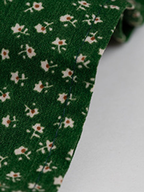 Relaxed Loose Resort Print Layered Dress - Stormyjay