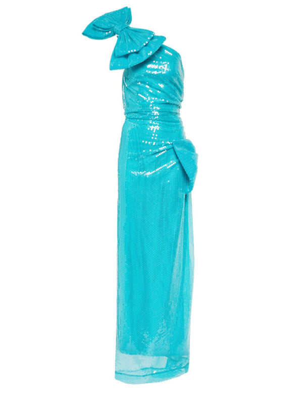 Women's hot diamond tube top sexy slim party hot girl dress - Stormyjay