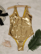 New Reflective Gold and Silver One-Piece and Two-Piece Swimsuits - Stormyjay