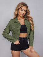 Women's new casual denim short jacket - Stormyjay