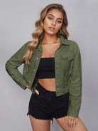 Women's new casual denim short jacket - Stormyjay