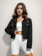 Women's new casual denim short jacket - Stormyjay