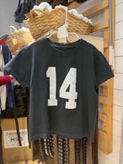 New fashionable American retro distressed short-sleeved hottie high-waisted T-shirt - Stormyjay