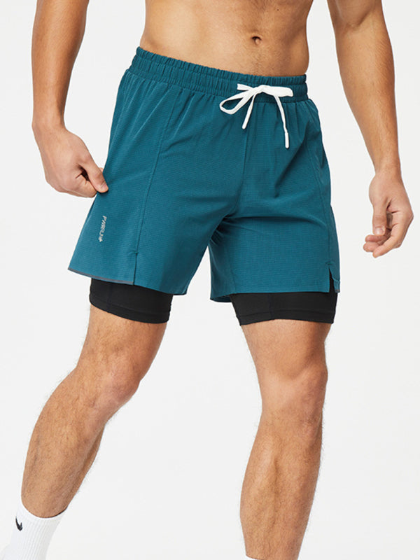 Men's breathable loose fit quick-drying training shorts - Stormyjay