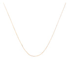 10K Gold 0.5 mm Slender & Dainty Fine Rope Chain Necklace - Stormyjay