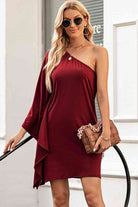 One Shoulder Statement Dress - Stormyjay