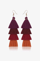 Layered Tassel Earrings