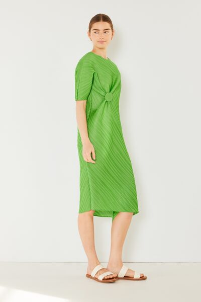 Marina West Swim Pleated Dolman Sleeve Dress - Stormyjay