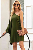 One Shoulder Statement Dress - Stormyjay