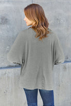 Double Take Full Size Round Neck Long Sleeve T-Shirt - Stormyjay