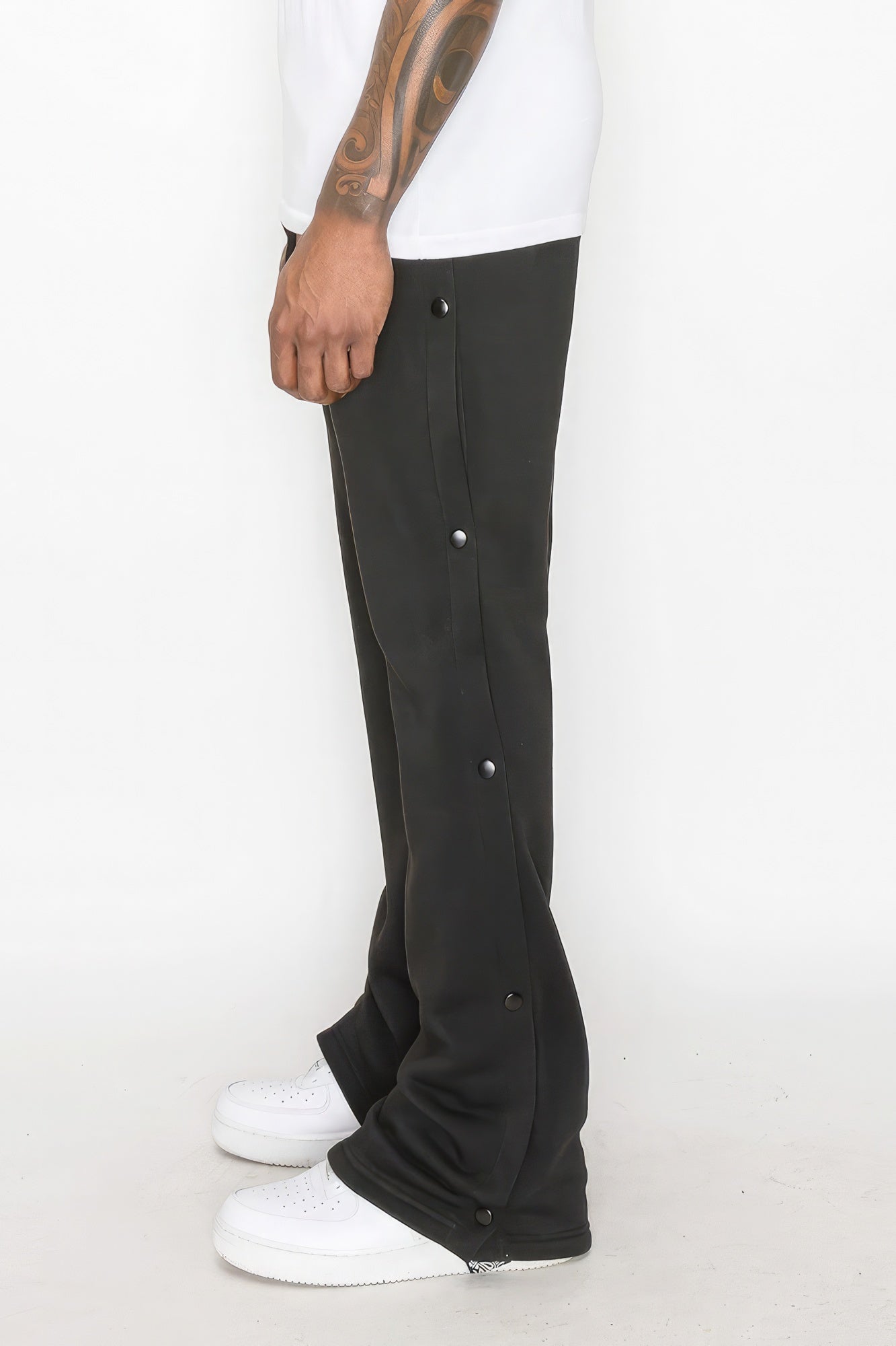 Flared Bandana Fleece Pants - Stormyjay