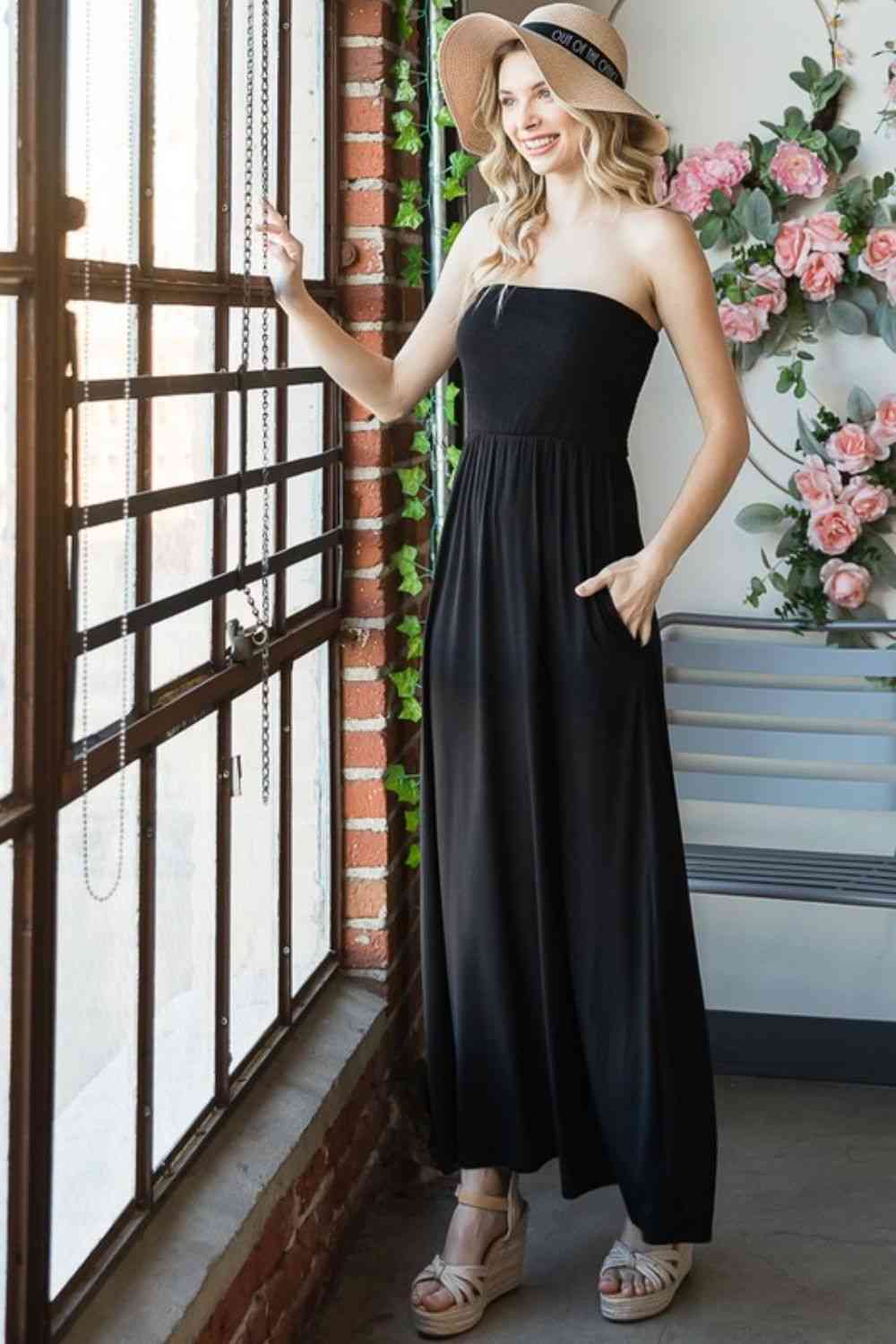 Heimish Full Size Strapless Maxi Dress - Stormyjay