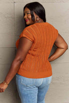 Sew In Love Full Size Preppy Casual Knit Sweater Vest - Stormyjay